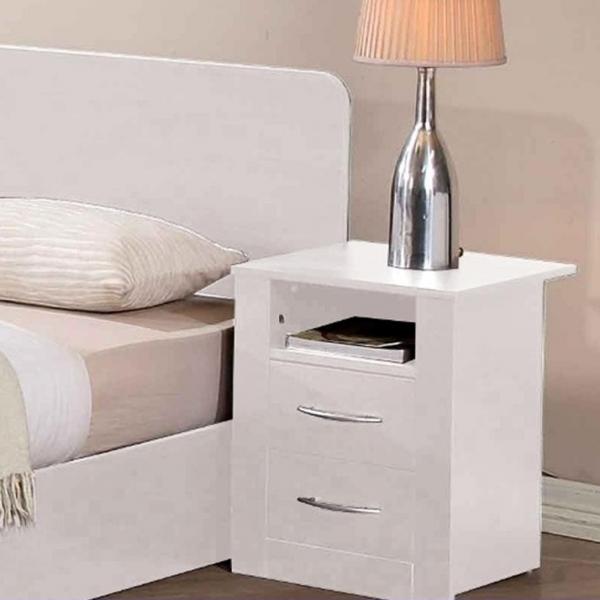 Bondi Bedside Table in white