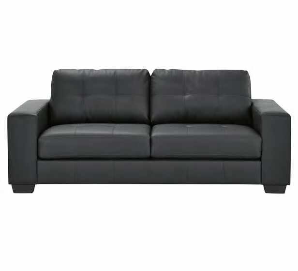 PW 3 seat pu leather sofa