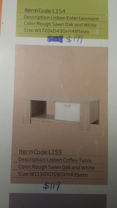Lisbon coffee table