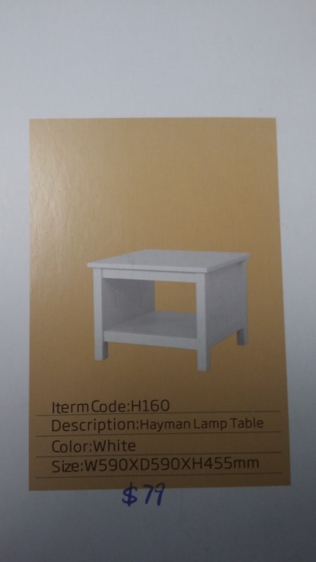 Hayman lamp table