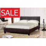 Monica PU Leather Double Bed